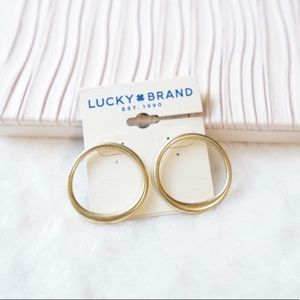 Lucky Brand Hoop Earrings